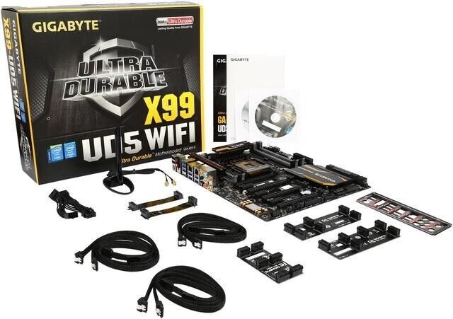 GIGABYTE GA-X99-UD5 WIFI Intel X99 LGA 2011-3 ATX Motherboard