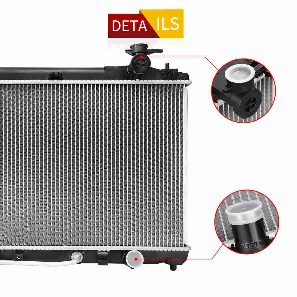 2917 Radiator for 2007-2011 Toyota Camry Base CE SE LE XLE Hybrid 2.4L 2.5L