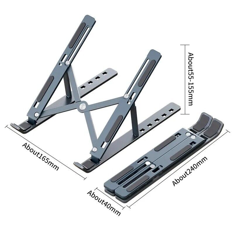3-Color Portable Adjustable Aluminum Alloy Laptop Stand