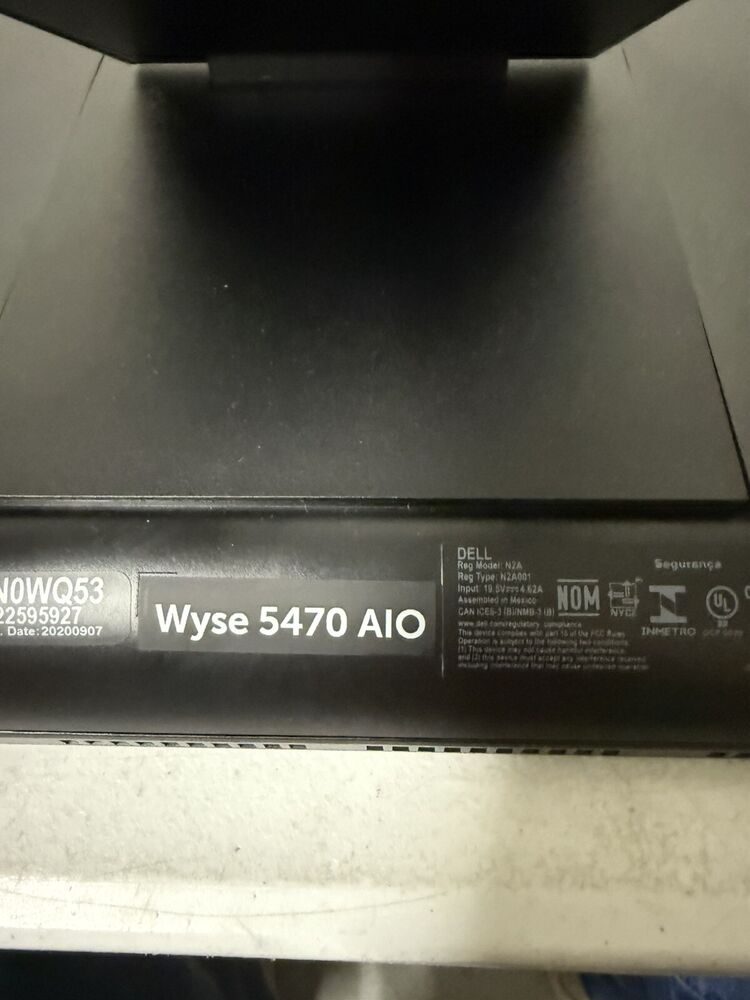 Dell Wyse 5470 AIO 24”FHD - Intel Celeron J4105, 12GB RAM, 128GB SSD, Windows 11 Pro