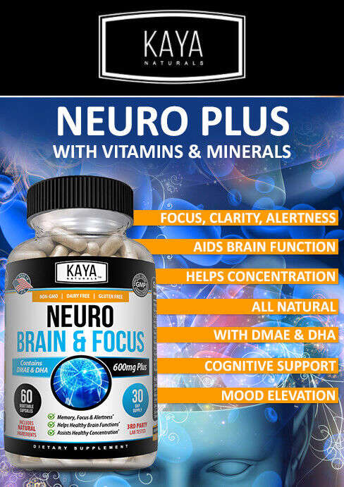 Brain Health & Memory Booster - Nootropic Supplement for Focus and Clarity