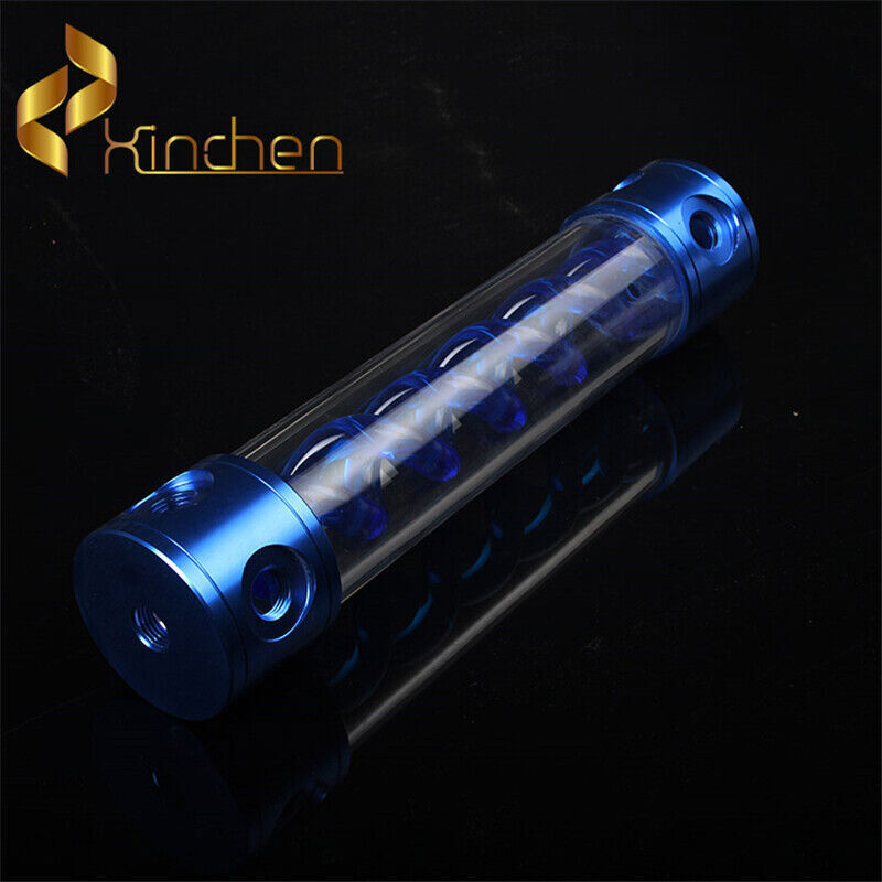DIY T Virus Spiral Body Test Tube Water-cooled Computer Case