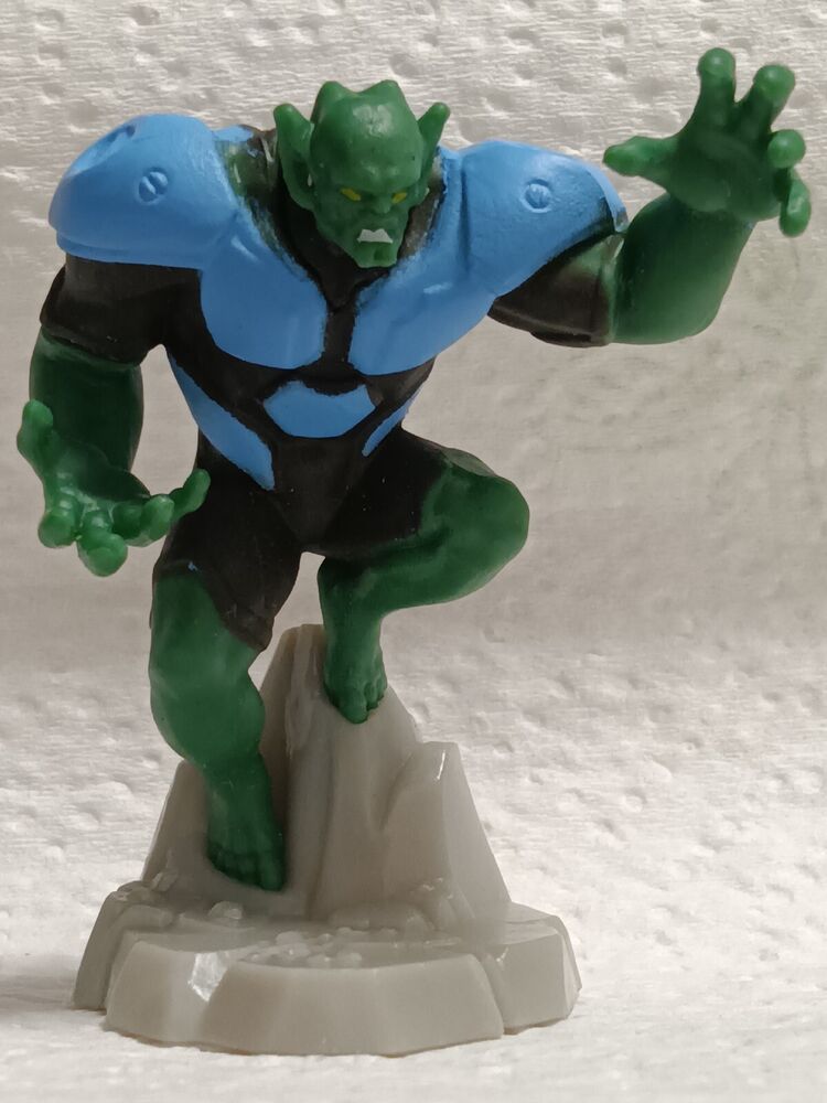 Spiderman Mini Figurines Complete Set Of (6) Pcs Loose Pcs