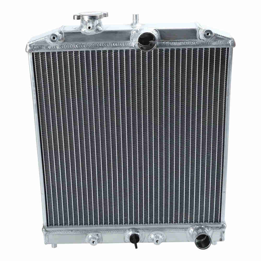 3 Row Aluminum Radiator with Shroud and Fan for Honda Civic 1992-2000 (1.5L, 1.6L)