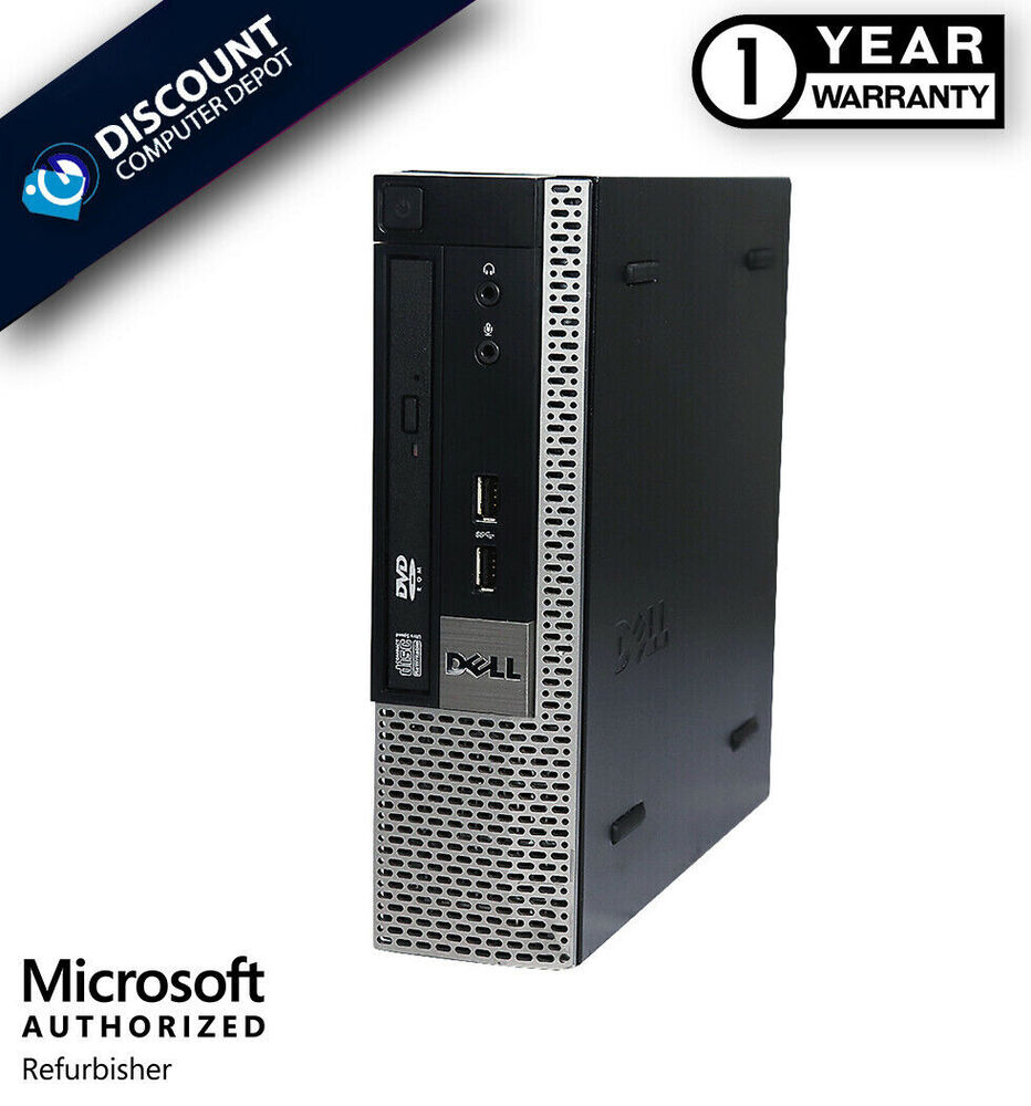 Dell Slim Core i5 Desktop Computer with 17in LCD, 8GB RAM, 500GB HD, Windows 10 Home