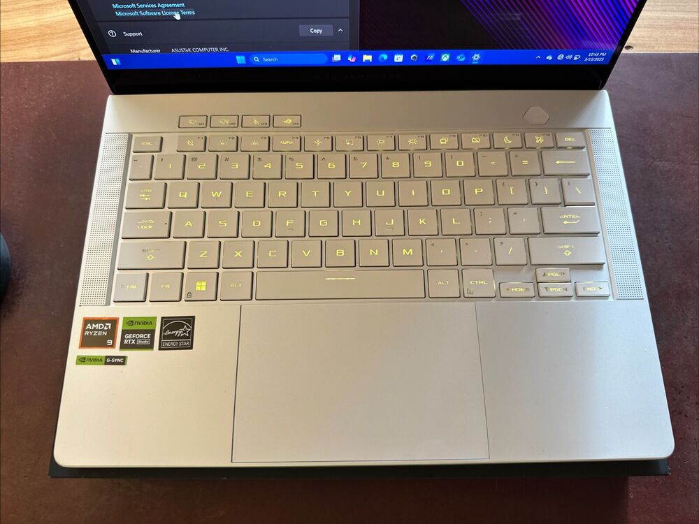 ASUS Zephyrus G14 OLED 120Hz Gaming Laptop - AMD Ryzen 9 8945HS, 16GB RAM, 1TB SSD, Nvidia RTX 4060
