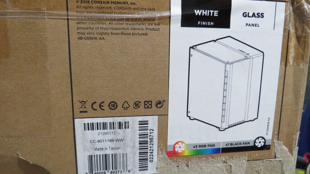 CORSAIR Crystal Series 680X RGB High Airflow Tempered Glass ATX Smart Case