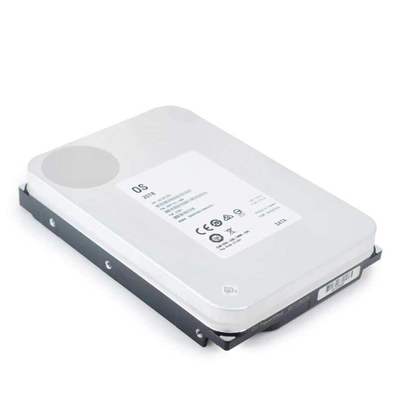 Seagate Exos X20 20TB SATA 6Gb/s 3.5 Enterprise Hard Drive - ST20000NM007D