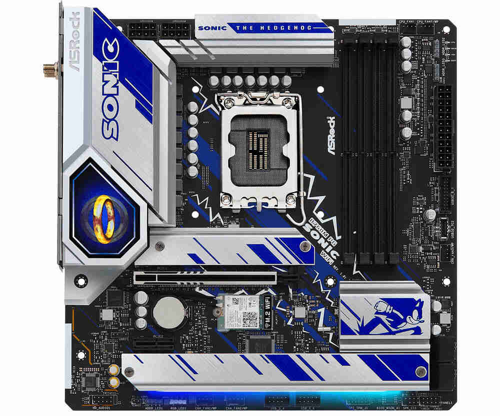 Asrock B760M PG SONIC WIFI Intel B760 LGA 1700 Micro ATX Motherboard