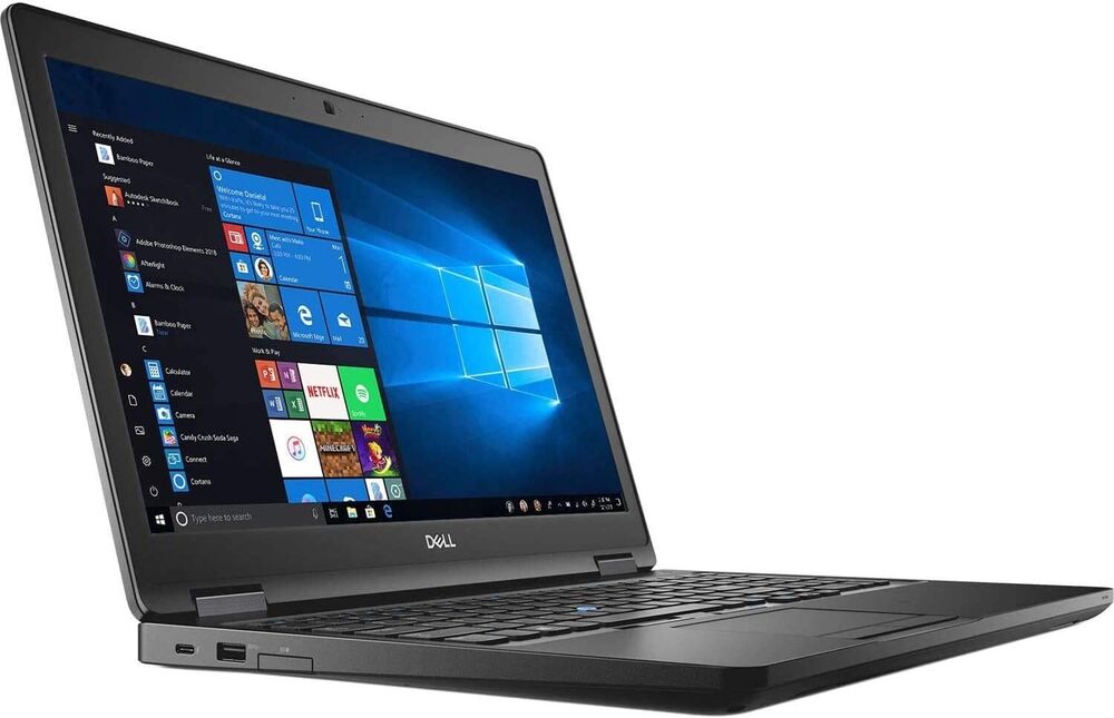 FHD Dell Precision 15.6 Gaming Laptop PC: Intel i7, 16GB RAM, 1TB SSD, FirePro