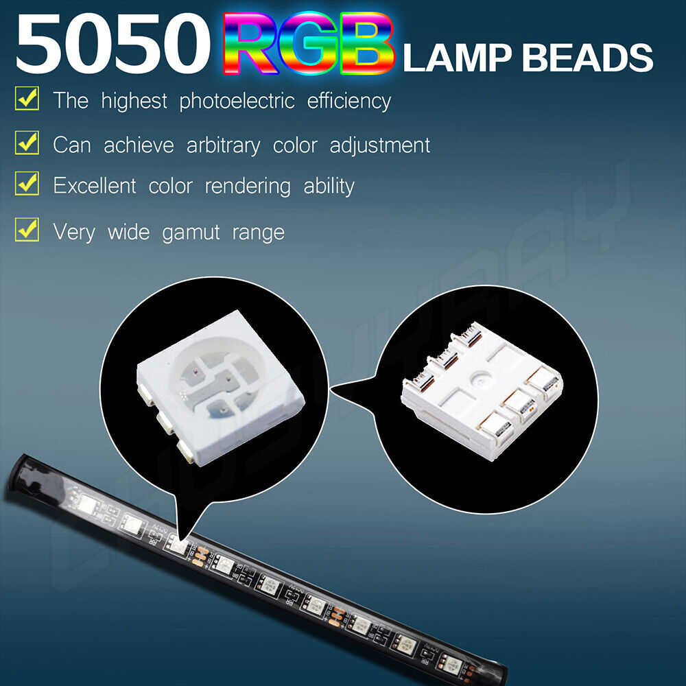 4pcs USB RGB Gaming LED Light Strip for PC Computer Case Decoration
