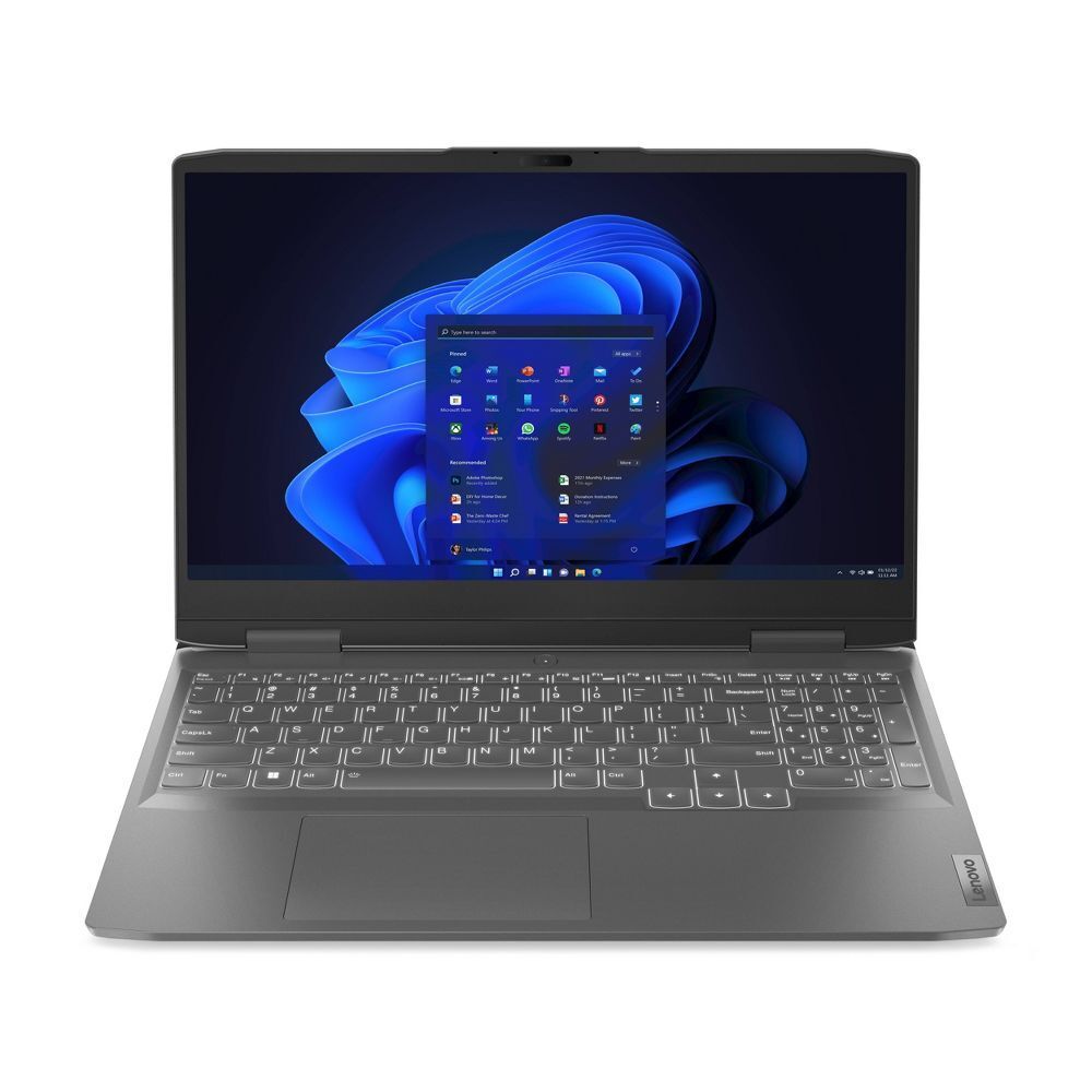 Lenovo LOQ 15.6 Gaming Laptop with 144Hz Display, Intel i5, RTX 3050, 8GB RAM, and 512GB SSD