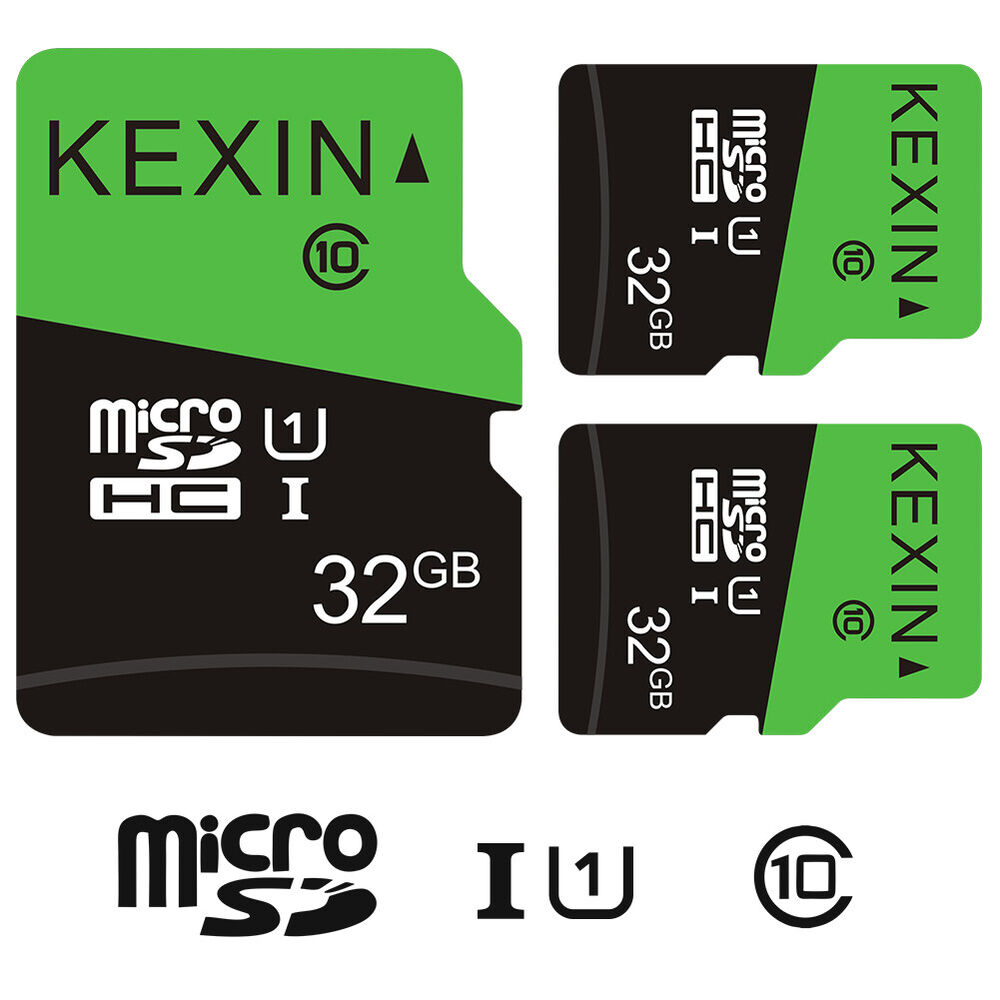 High-Speed Micro SD Memory Card Lot (1-100PCS) - 512MB to 64GB