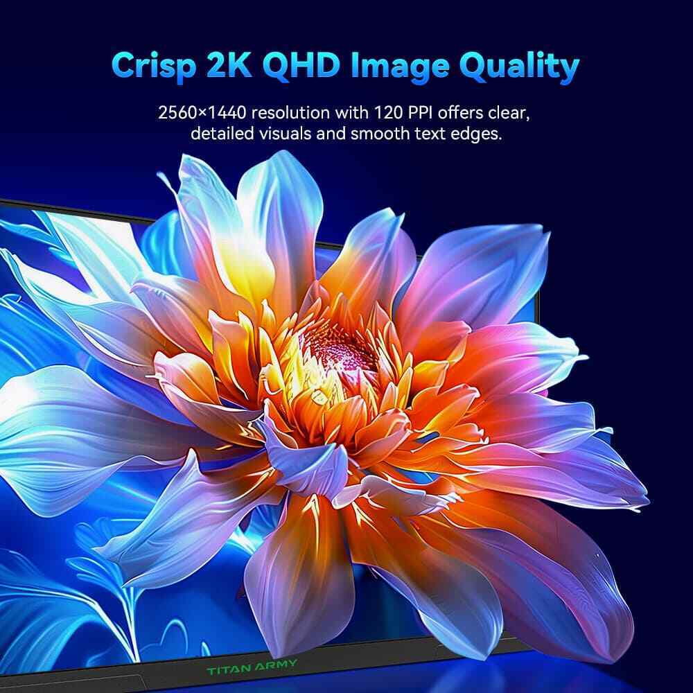 TITAN ARMY P2510S Flat 16:9 Fast IPS QHD 240Hz Gaming Monitor