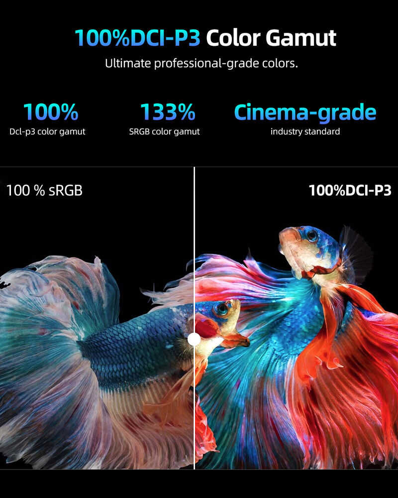 UPERFECT 18.0 144Hz 2K HDR IPS LCD Monitor with USB-C and HDMI Input