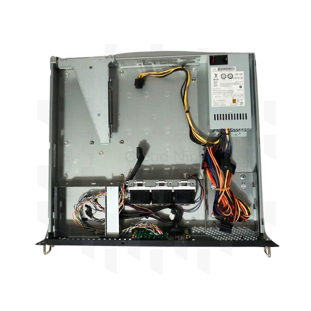 IN-WIN RA100-S315 1U 2 Bay LFF Server DDR4 Riser with Bracket USB Panel PSU