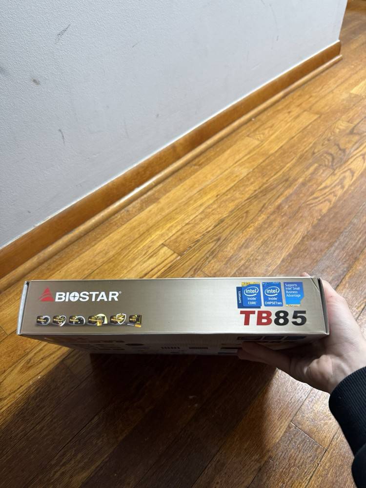 BIOSTAR TB85 Motherboard - Brand New with Original Box