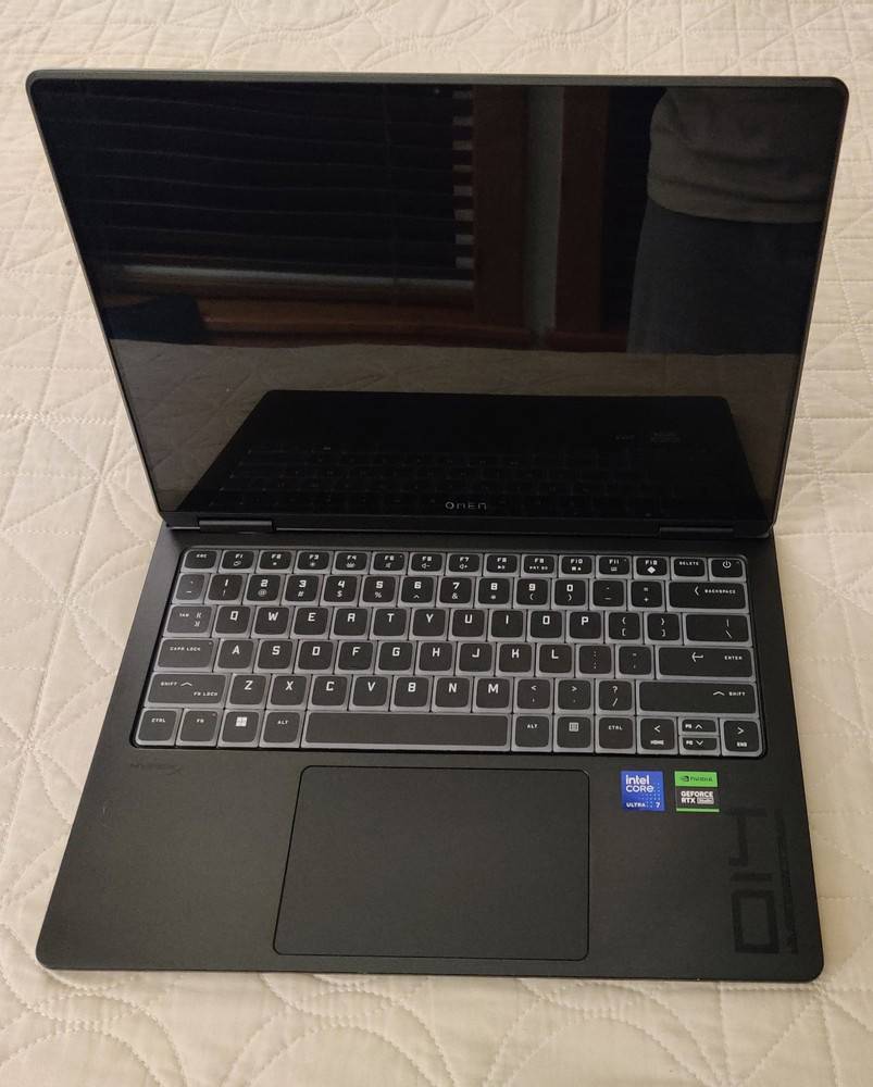 HP Omen Transcend 14 OLED Gaming Laptop with Intel Ultra 7 155H, 16GB RAM, 1TB SSD, Nvidia RTX 4060