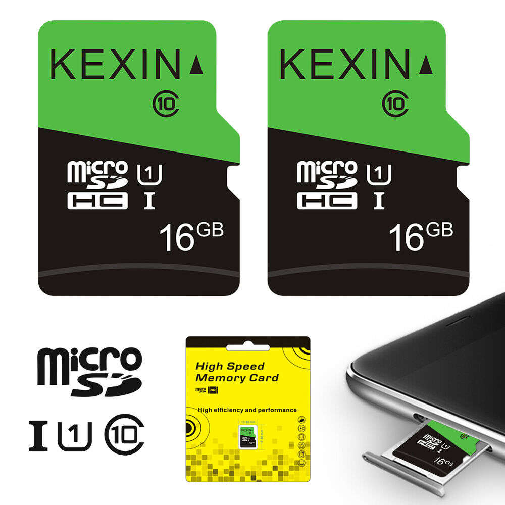High-Speed Micro SD Memory Card Lot (1-100PCS) - 512MB to 64GB