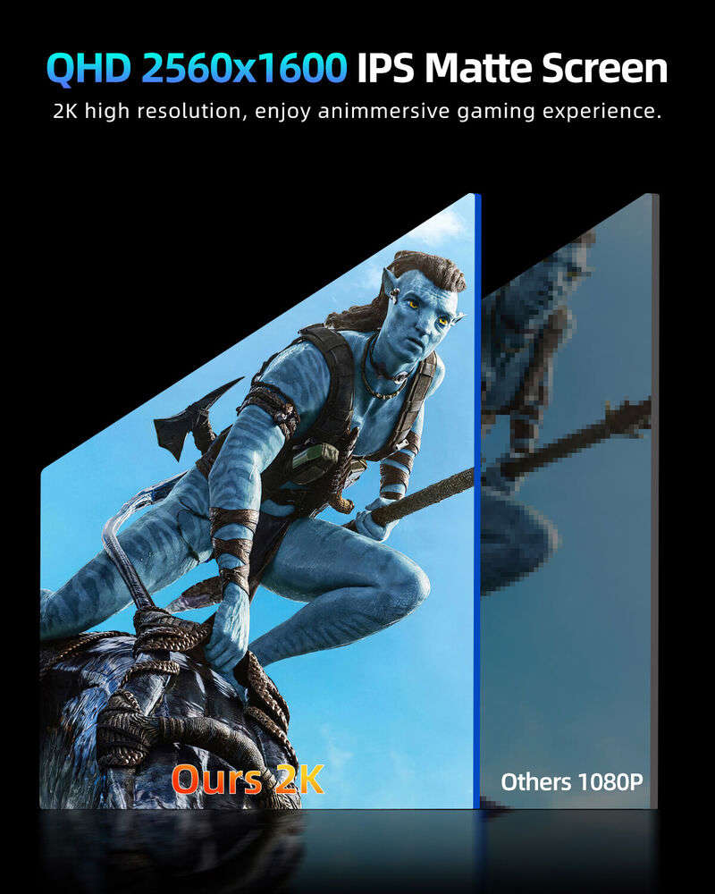 UPERFECT 18.0 144Hz 2K HDR IPS LCD Monitor with USB-C and HDMI Input