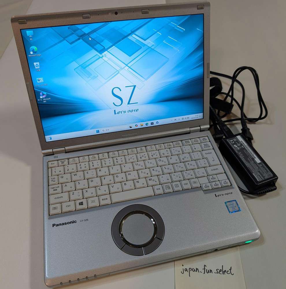 Panasonic Lets Note CF-SZ6 Laptop with Intel Core i5-7300U, 256GB SSD, 8GB RAM, Windows 10