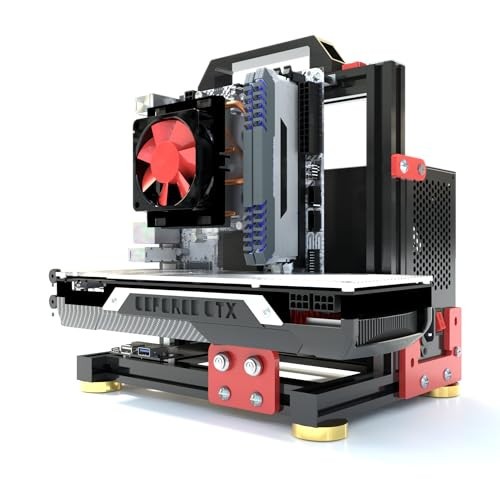 DIY Aluminium PC Open Case Computer Chassis with Water Cooling Support
