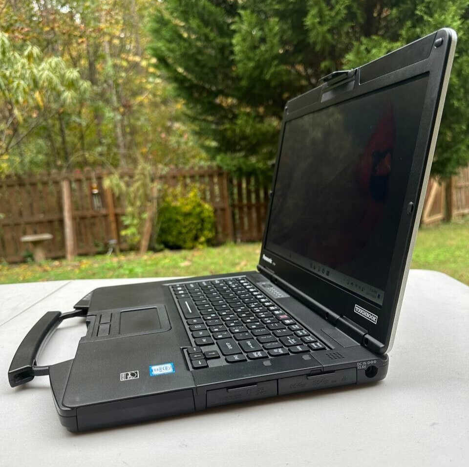 Panasonic Toughbook CF-54 Touchscreen Laptop with i5-6300u, 16GB RAM, 1TB SSD, Windows 11 Pro, and LTE