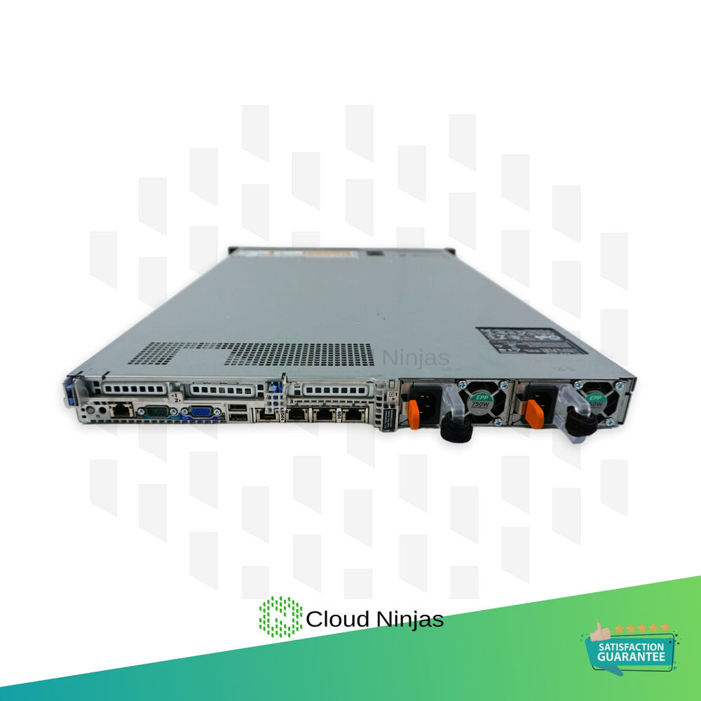 Dell PowerEdge R630 8 Bay SFF Server with 2x Xeon E5-2680V3, DDR4, SSD, RAID, and Rails