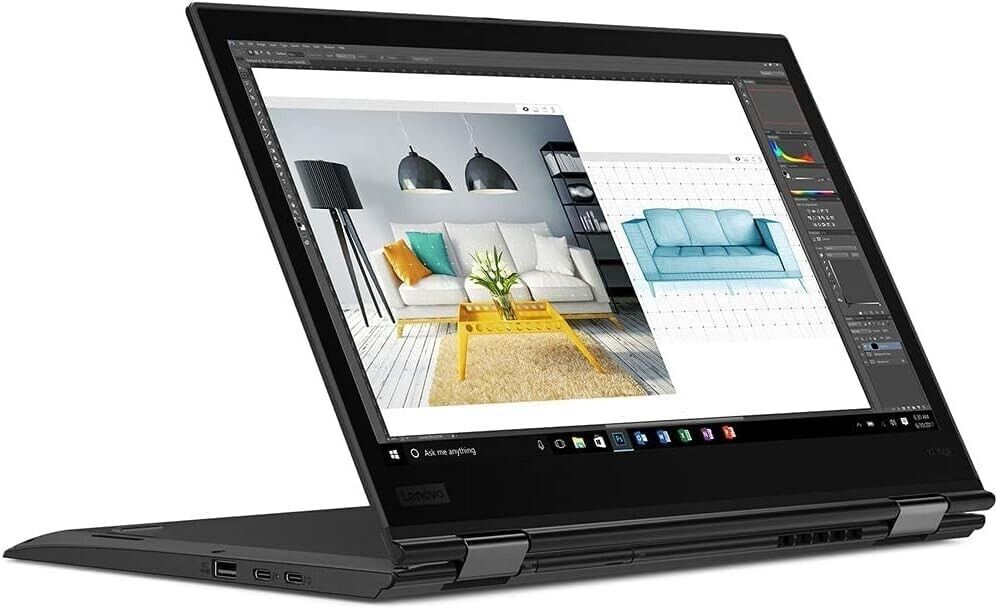 Lenovo ThinkPad Laptop PC: Touch i7 6th Gen, 8GB RAM, 256GB SSD, Windows 10 Pro