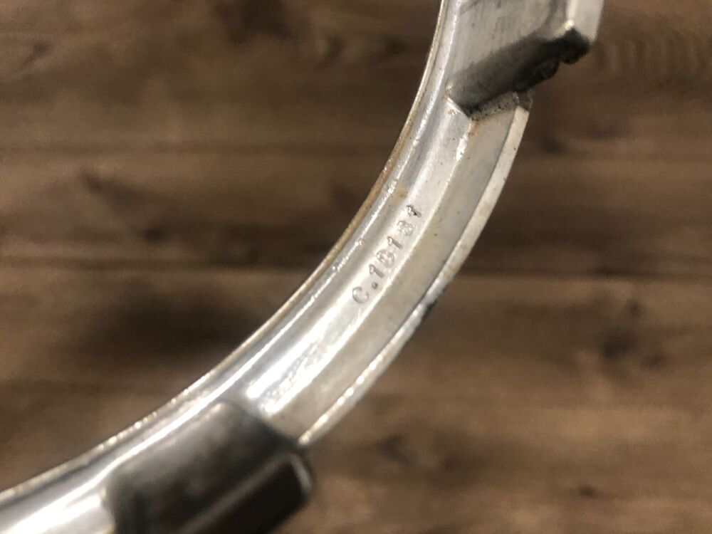 1969-1987 JAGUAR XJ6 Chrome Headlight Bezel Metal Trim Ring Set of 4 OEM
