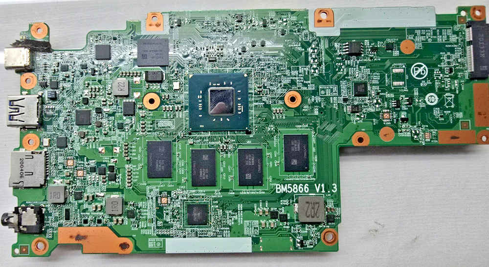 For Lenovo Chromebook 300e 2nd Gen Motherboard 5B21C74700 81MB Cel N4000 4G 32G