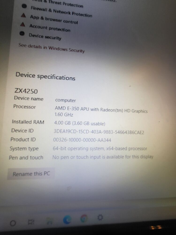Gateway All-in-One ZX4250G Desktop Computer