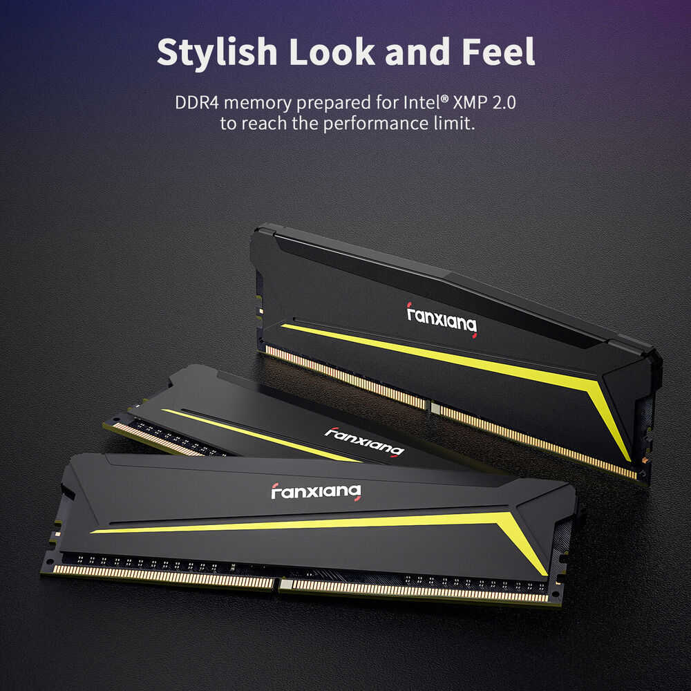 Fanxiang DDR4 32GB (2x16GB) PC Memory RAM 3200MHz (PC4 25600) for Intel XMP