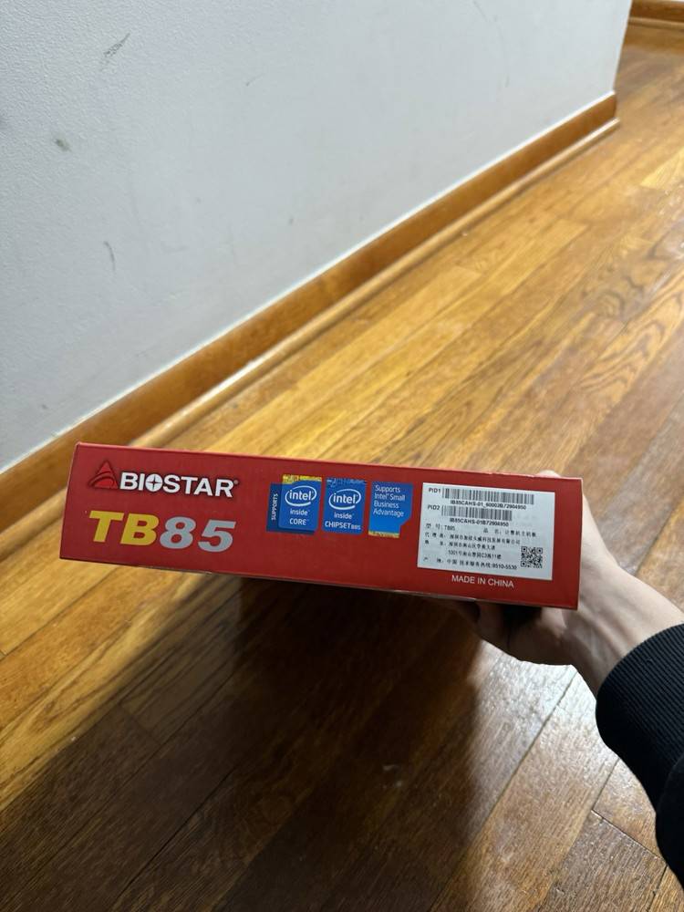 BIOSTAR TB85 Motherboard - Brand New with Original Box