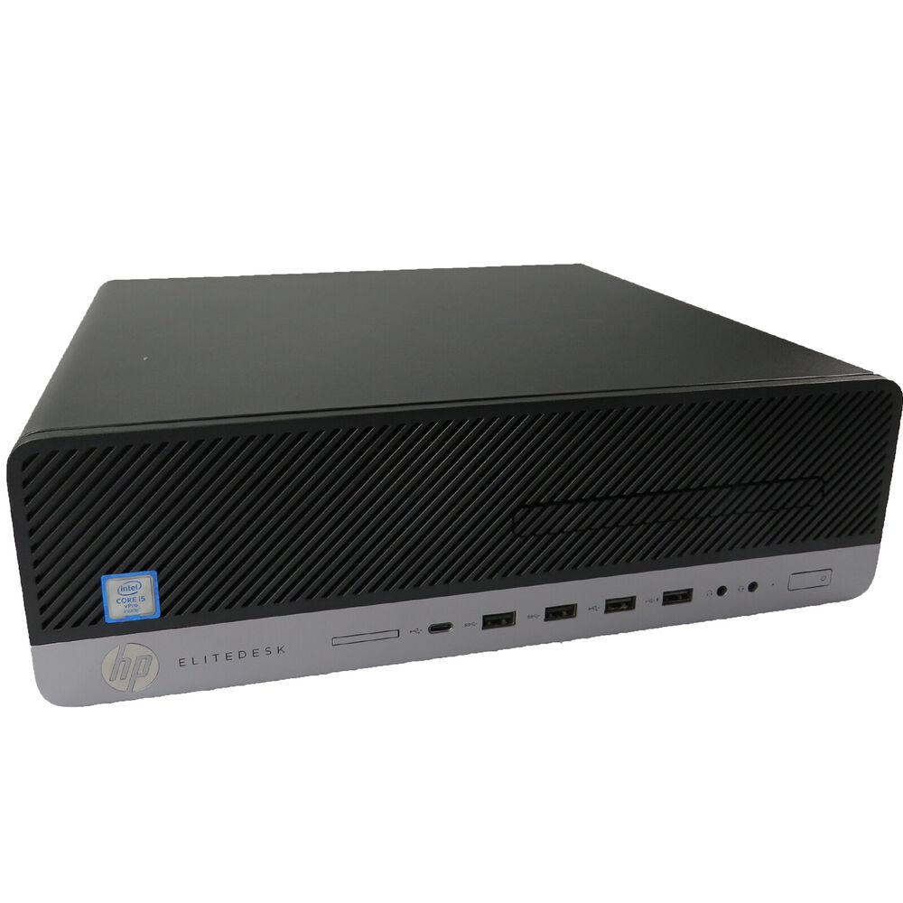 HP 800G3 Desktop Computer PC - Intel i5 6th Gen, 8GB RAM, 2TB SSD, WIFI, HDMI, DVRW