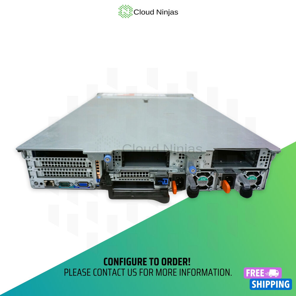 Dell PowerEdge R740XD 24 Bay Server with Dual Xeon Platinum 8253, H730, SSD, DDR4