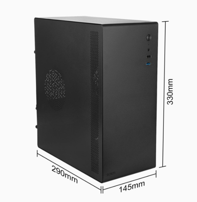 Micro ATX Case for Mini PC and ITX Desktop Computers
