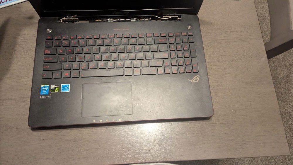 Asus Republic of Gamers Laptop with Intel Core i7 and Nvidia GeForce GTX 850M