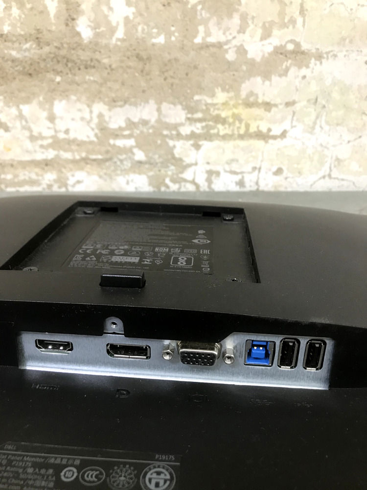 Dell Professional P1917S 19” SXGA LCD Monitor with HDMI, DP, and VGA Ports (No Stand)