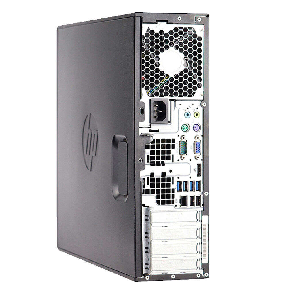 HP i5 Desktop Computer with SSD, Intel Core, 8GB RAM, 256GB SSD, Windows 10 Home, Wi-Fi