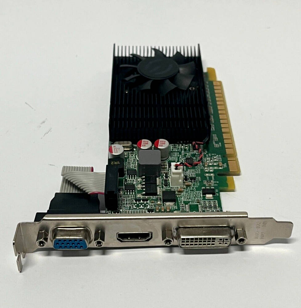 EVGA NVIDIA GeForce GT620 2GB Graphics Card with VGA, DVI, and HDMI Outputs