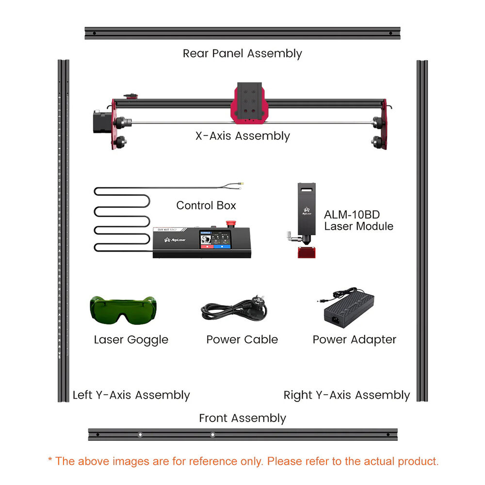 ALgolaser DIY KIT MK2 10W Laser Engraver Cutter with Wifi Support