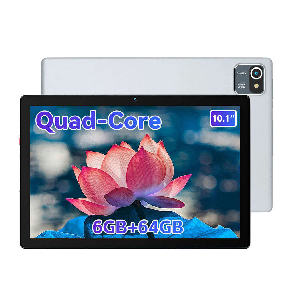 Anmesc Tablet 10.1 Android 13 Touch Tablet with 64GB Storage and Quad Core Processor