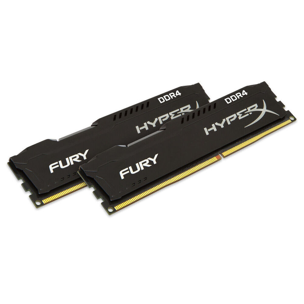 HyperX FURY DDR4 RAM Memory for Desktop - 4GB, 8GB, 16GB, 32GB (2400MHz, 2666MHz, 3200MHz)