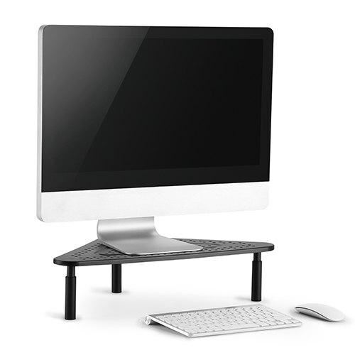 Mount-It! Corner Desk Monitor Stand for 11-32 Inch Screens