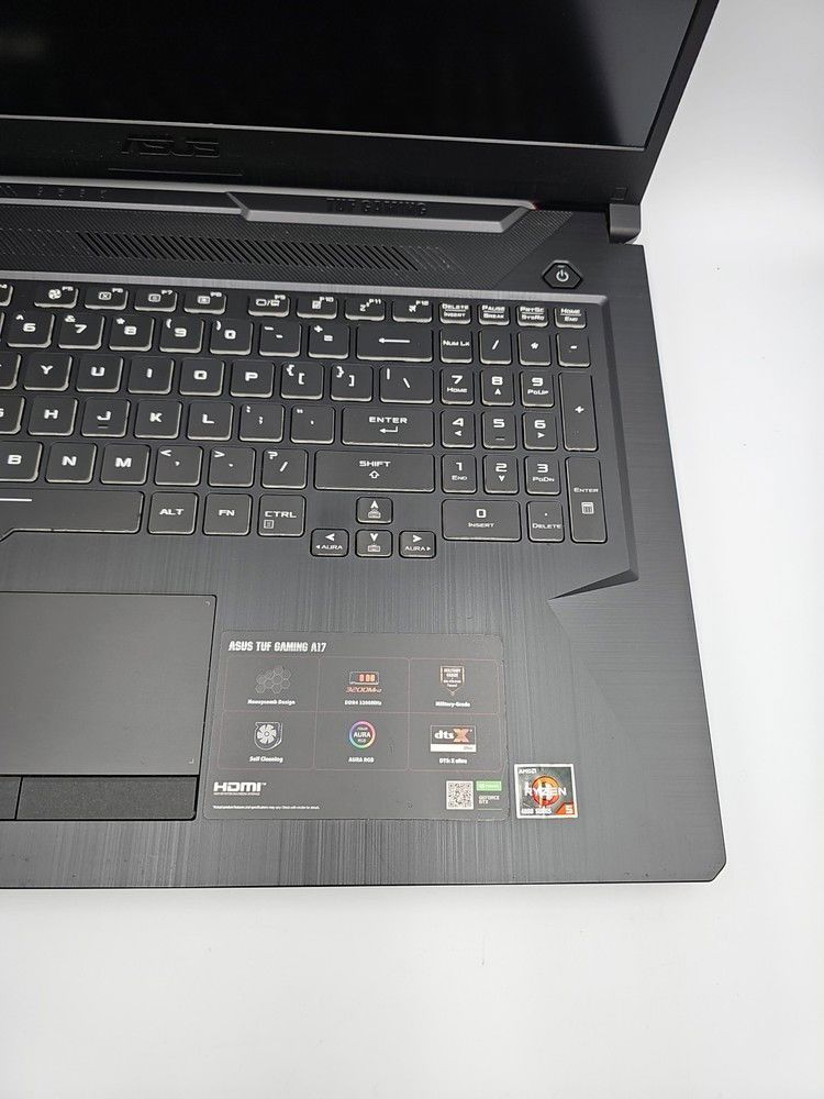 ASUS Tuf Gaming A17 FA706IH 17.3" Laptop with Ryzen 5 4600H, 8GB RAM, 512GB SSD, GeForce GTX 1650