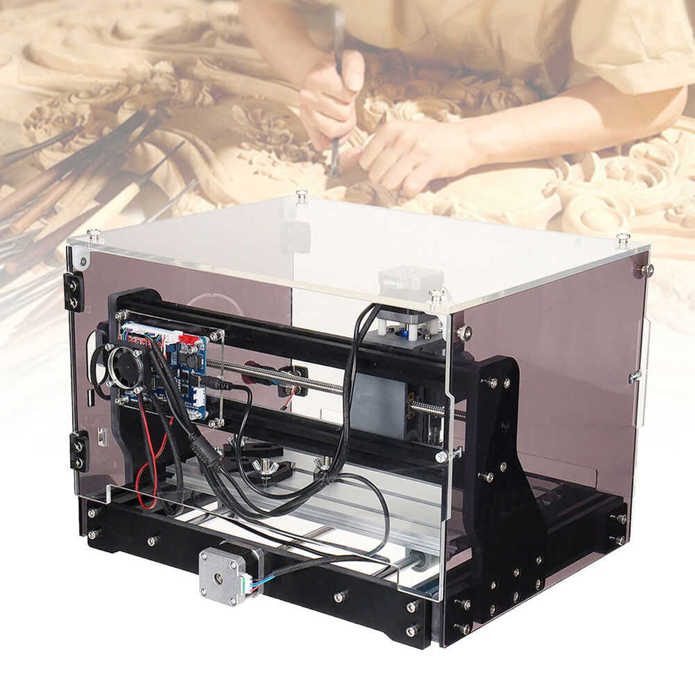 Router Engraving Machine 3018-SE V2 CNC for Resin Carving, Wood Drilling, and Arts