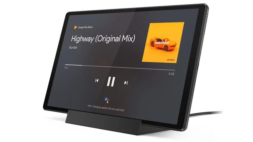 Lenovo Smart Tab M10 HD 10.1-inch 32GB Android Tablet with Google Assistant in Iron Grey