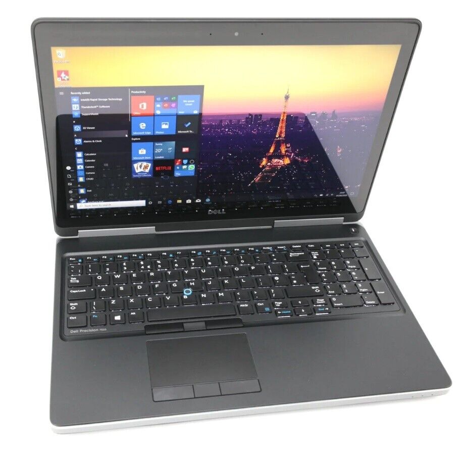 Dell 15.6 FHD Laptop with Intel Core i7, 32GB RAM, 1TB SSD, NVIDIA GPU, Windows 11 Pro