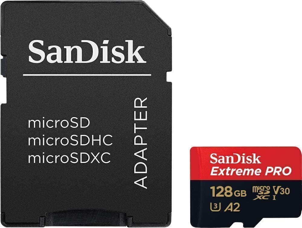 SanDisk Micro SD Card 128GB/256GB Extreme Pro Ultra Memory Cards with 170MB/s Speed